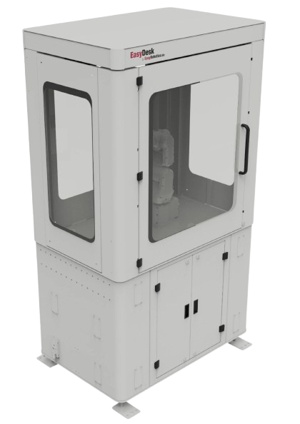 EasyDesk workstation family — Tray, Alu, and Welding variants