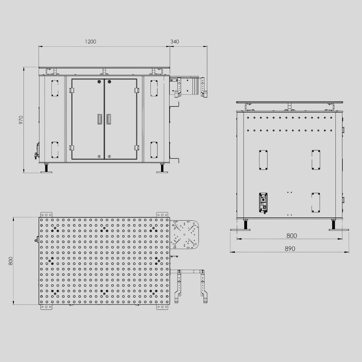 EasyDesk Alu