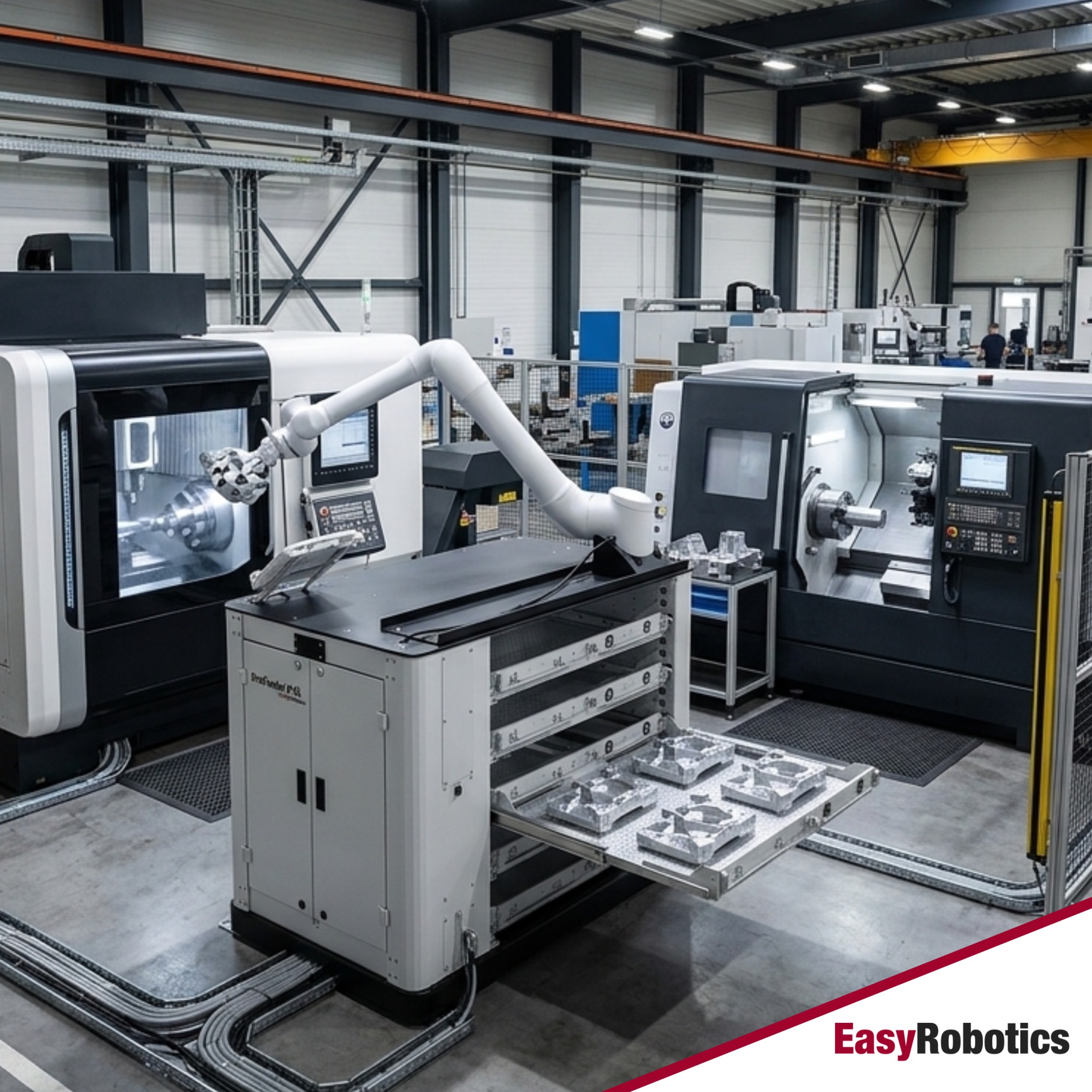 CNC Machine Tending Automation