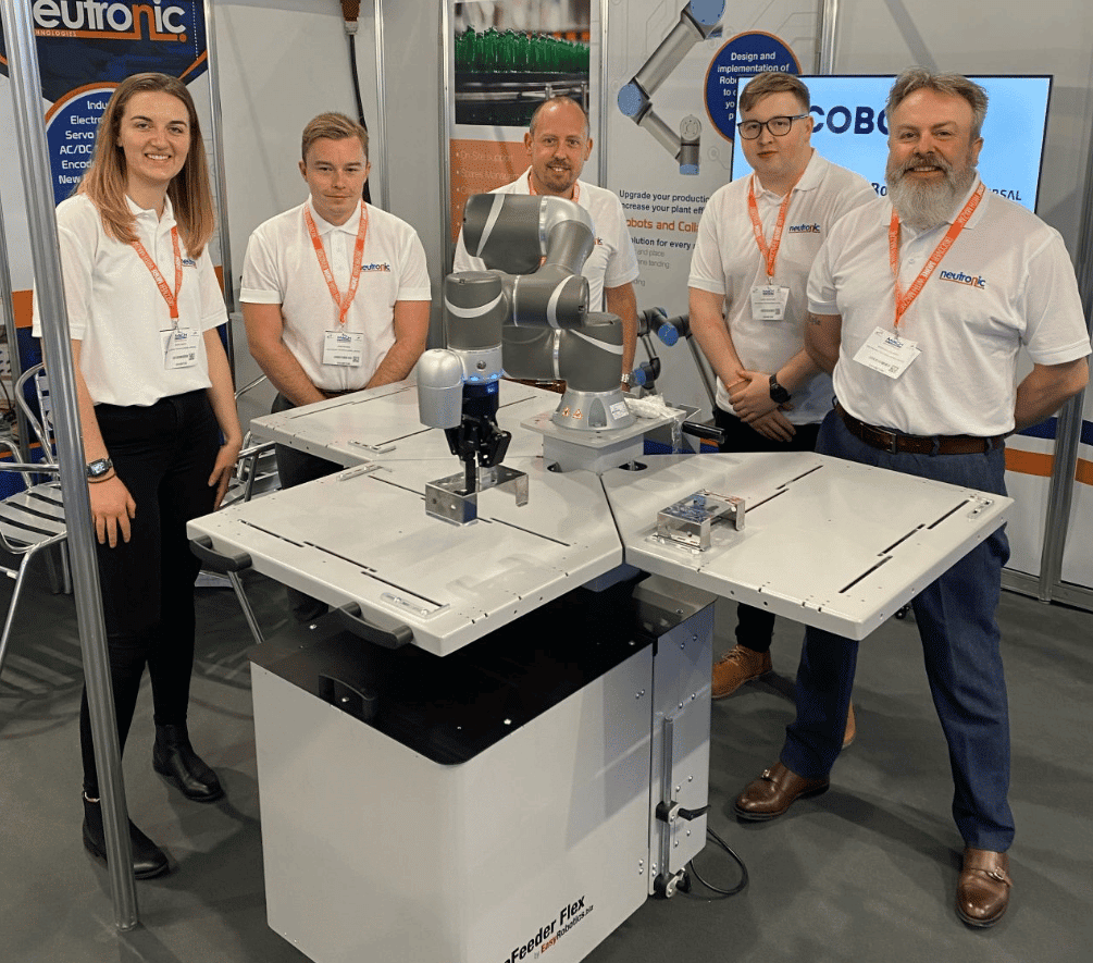 ProFeeder Flex Three assembly kit presented on Mach 2022 by Neutronic