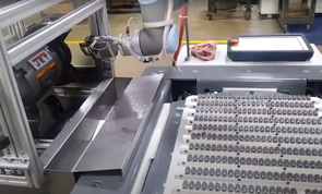 Robotic grinding - a cobot application automation with the ProFeeder robot cell